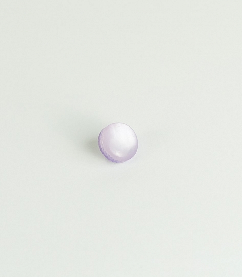 Dome Shank Button Size 16L x10 Lilac